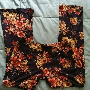 Super soft flower pants